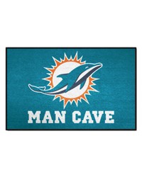 Miami Dolphins Starter Mat Man Cave by   
