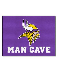 NFL Minnesota Vikings Man Cave AllStar Mat 34x45 by   