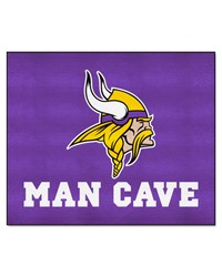 NFL Minnesota Vikings Man Cave Tailgater Rug 60x72 by   