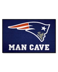 NFL New England Patriots Man Cave Starter Rug 19x30 by   