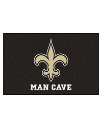 NFL New Orleans Saints Man Cave Starter Rug 19x30 by   