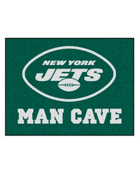 NFL New York Jets Man Cave AllStar Mat 34x45 by   