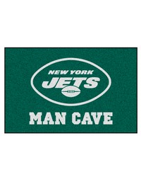 NFL New York Jets Man Cave Starter Rug 19x30 by   