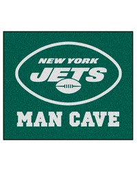 NFL New York Jets Man Cave Tailgater Rug 60x72 by   