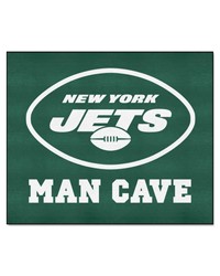 NFL New York Jets Man Cave Tailgater Rug 60x72 by   