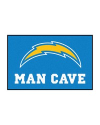 NFL San Diego Chargers Man Cave Starter Rug 19x30 by   