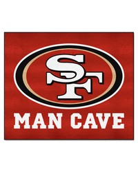 San Francisco 49ers Tailgater Mat Man Cave by   