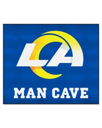 Los Angeles Rams Tailgater Mat Man Cave by   