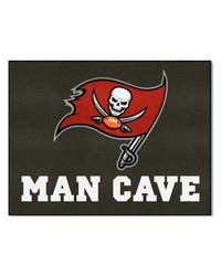 NFL Tampa Bay Buccaneers Man Cave AllStar Mat 34x45 by   