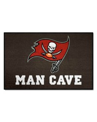 NFL Tampa Bay Buccaneers Man Cave Starter Rug 19x30 by   