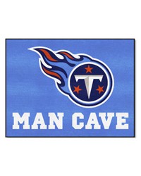 NFL Tennessee Titans Man Cave AllStar Mat 34x45 by   