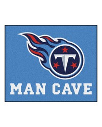 NFL Tennessee Titans Man Cave Tailgater Rug 60x72 by   