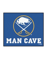 NHL Buffalo Sabres Man Cave Tailgater Rug 60x72 by   