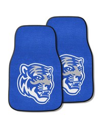 Memphis Tigers Front Carpet Car Mat Set  2 Pieces Blue by   