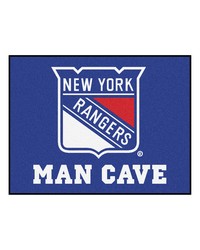 NHL New York Rangers Man Cave AllStar Mat 34x45 by   