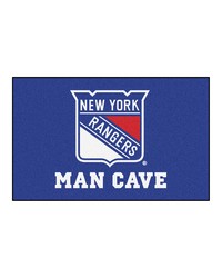 NHL New York Rangers Man Cave UltiMat Rug 60x96 by   
