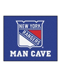NHL New York Rangers Man Cave Tailgater Rug 60x72 by   