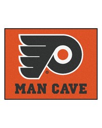 NHL Philadelphia Flyers Man Cave AllStar Mat 34x45 by   