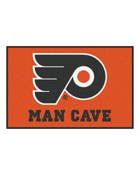 NHL Philadelphia Flyers Man Cave Starter Rug 19x30 by   