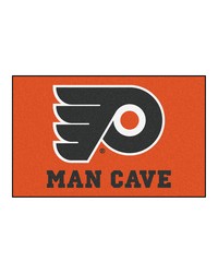 NHL Philadelphia Flyers Man Cave UltiMat Rug 60x96 by   