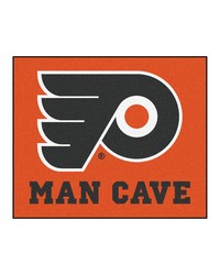 NHL Philadelphia Flyers Man Cave Tailgater Rug 60x72 by   