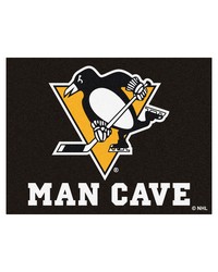 NHL Pittsburgh Penguins Man Cave AllStar Mat 34x45 by   