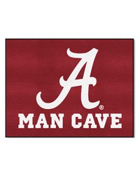 Alabama Man Cave AllStar Mat 34x45 by   