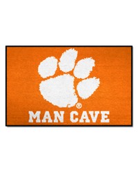 Clemson Tigers Starter Mat Man Cave by   
