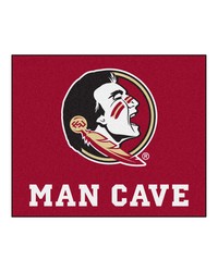 Florida State Man Cave Tailgater Rug 60x72 by   