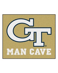 Georgia Tech Man Cave Tailgater Rug 60x72 by   