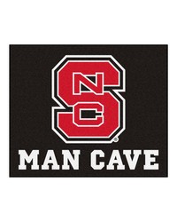 NC State Man Cave Tailgater Rug 60x72 by   