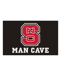 NC State Man Cave UltiMat Rug 60x96 by   