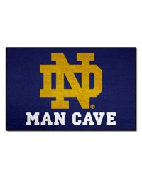 Notre Dame Man Cave Starter Rug 19x30 by   