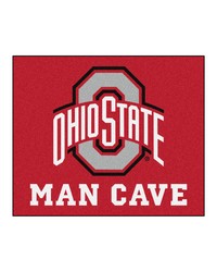 Ohio State Man Cave Tailgater Rug 60x72 by   