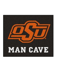 Oklahoma State Man Cave Tailgater Rug 60x72 by   