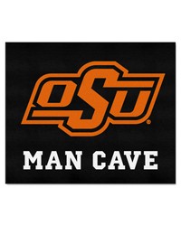 Oklahoma State Man Cave Tailgater Rug 60x72 by   