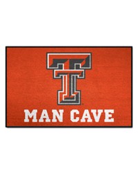 Texas Tech Man Cave Starter Rug 19x30 by   