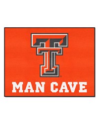 Texas Tech Man Cave AllStar Mat 34x45 by   