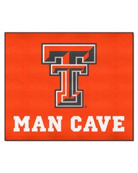 Texas Tech Man Cave Tailgater Rug 60x72 by   