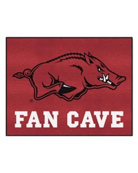 Arkansas Man Cave AllStar Mat 34x45 by   