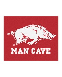 Arkansas Man Cave Tailgater Rug 60x72 by   
