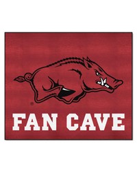 Arkansas Man Cave Tailgater Rug 60x72 by   