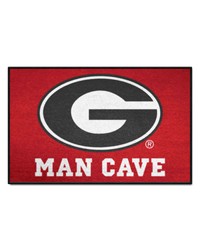 Georgia Man Cave Starter Rug 19x30 by   