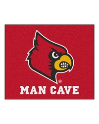 Louisville Man Cave Tailgater Rug 60x72 by   