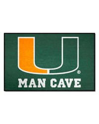 Miami Man Cave Starter Rug 19x30 by   