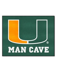 Miami Man Cave AllStar Mat 34x45 by   