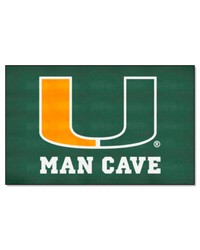 Miami Hurricanes Ulti-Mat Man Cave by   