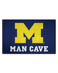 Michigan Man Cave Starter Rug 19x30 by   