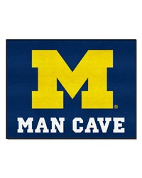 Michigan Man Cave AllStar Mat 34x45 by   