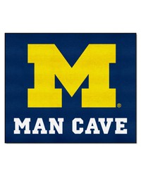 Michigan Man Cave Tailgater Rug 60x72 by   